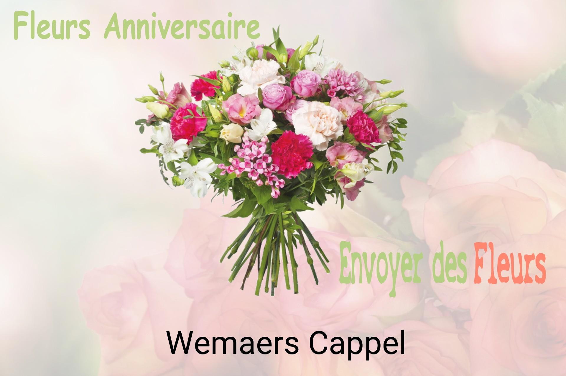 Bouquet de fleurs d’anniversaire livré à Wemaers-Cappel