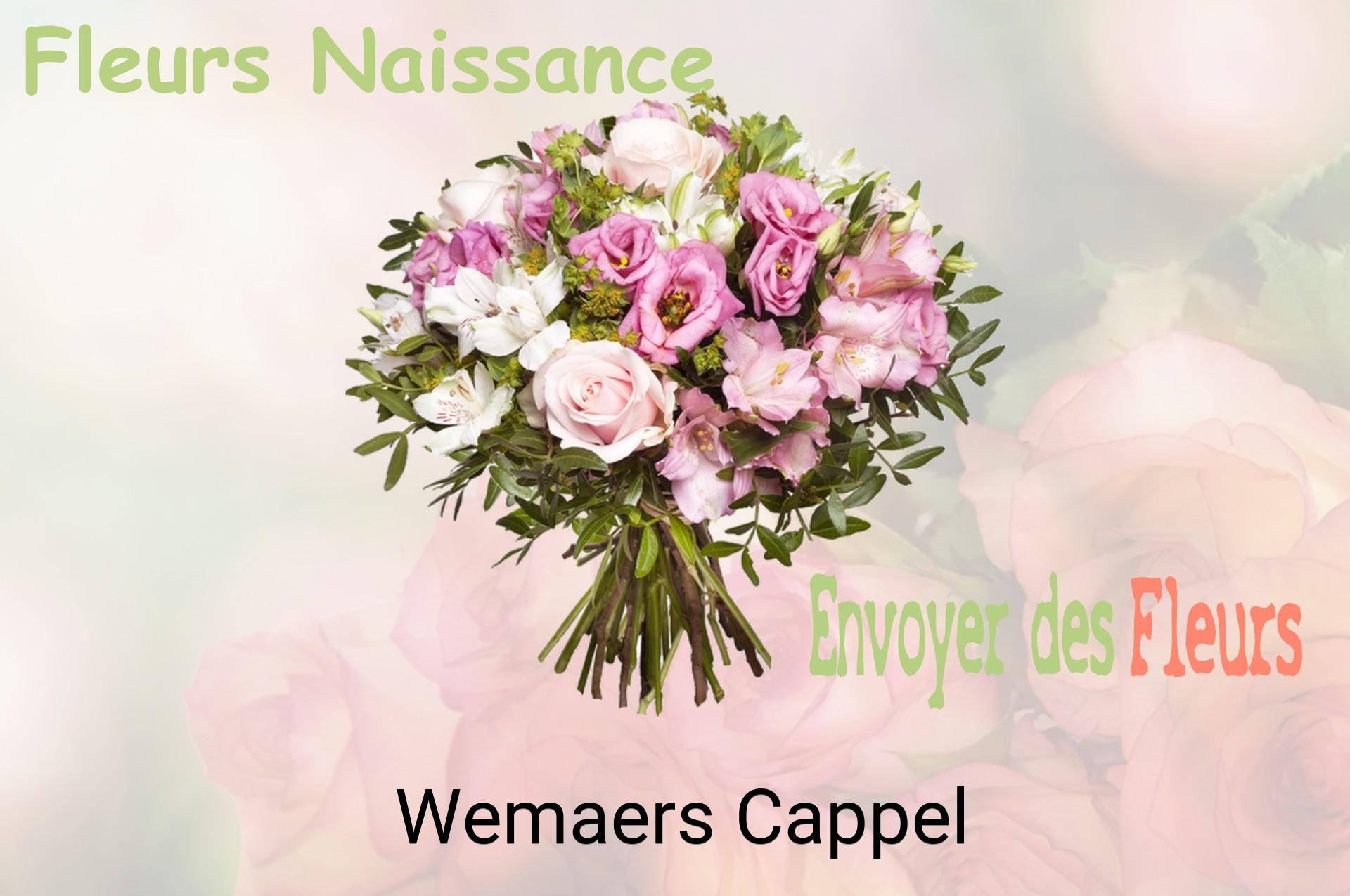 Bouquet de fleurs de naissance livré à Wemaers-Cappel